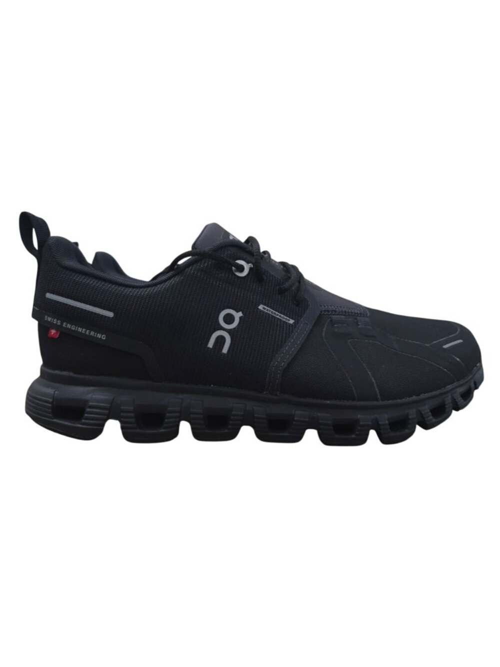 On Running Cloud Waterproof Black Athletic Running Shoes Womens US 8.5 EU 40.